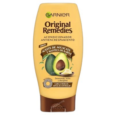 Garnier Original Remedies Acondicionador de Aguacate y Karité 250 ml (Reacondicionado)