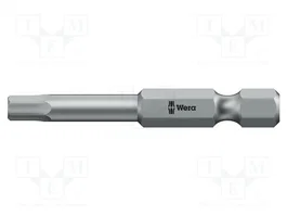 WERA Punta de destornillador Hex Plus HEX 8mm 1/4 pulgada