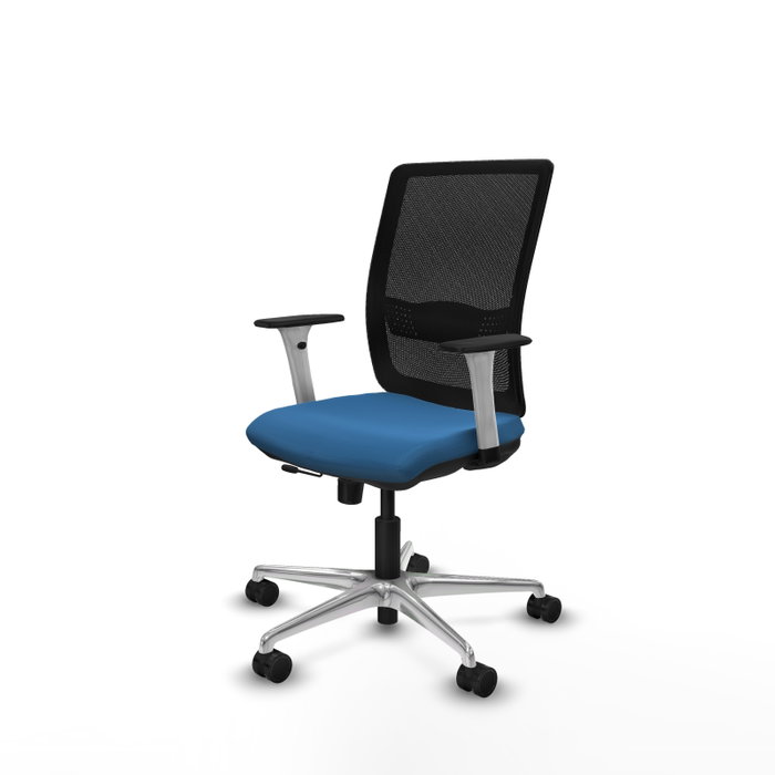 PIQUERAS Y CRESPO Silla de oficina Haches Azul claro y Negro PIQUERAS Y CRESPO Silla de oficina Haches Azul claro y Negro