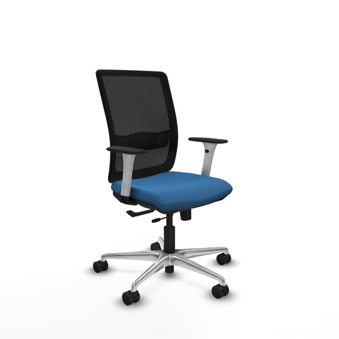 PIQUERAS Y CRESPO Silla de oficina Haches Azul claro y Negro PIQUERAS Y CRESPO Silla de oficina Haches Azul claro y Negro