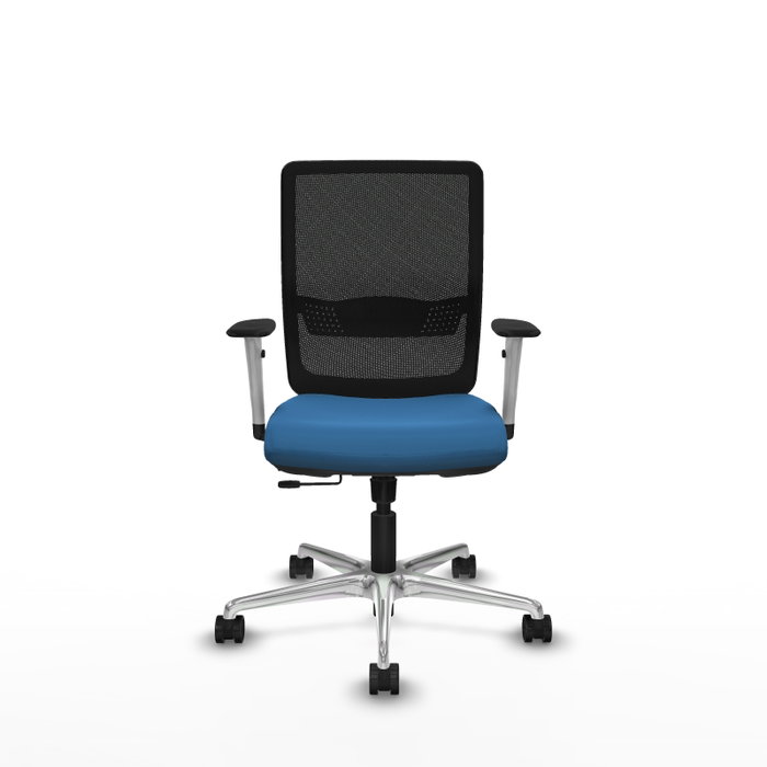 PIQUERAS Y CRESPO Silla de oficina Haches Azul claro y Negro PIQUERAS Y CRESPO Silla de oficina Haches Azul claro y Negro