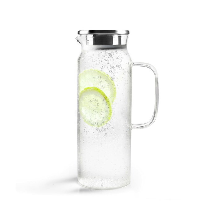 Ibili Jarra de borosilicato y acero inoxidable 1,1 l Ibili Jarra de borosilicato y acero inoxidable 1,1 l