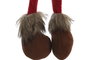 DKD Home Decor Figura Navidad Tradicional Rojo 11 x 55 x 15 cm
