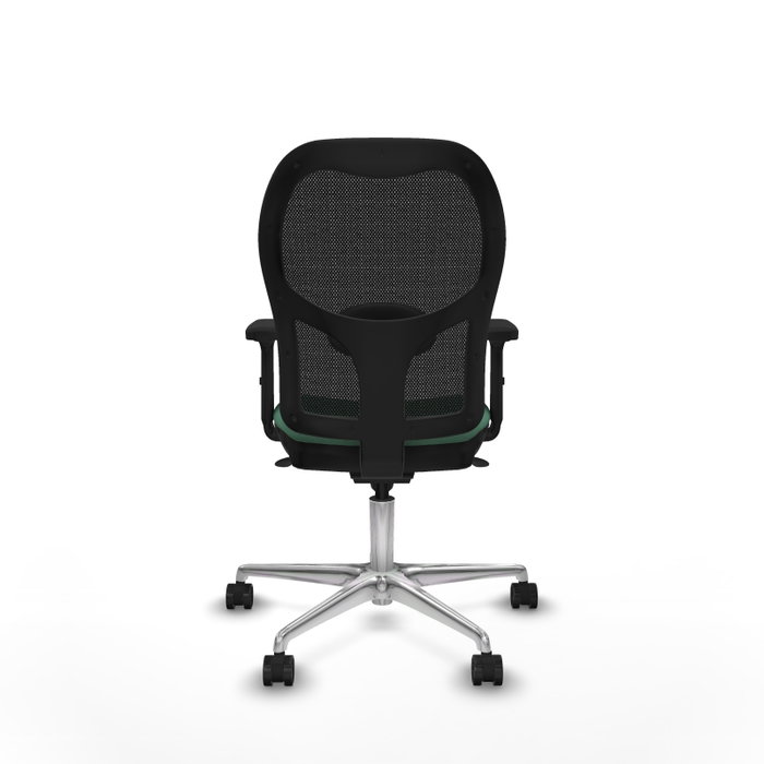PIQUERAS Y CRESPO Silla de oficina Jorquera Verde esmeralda y Negro