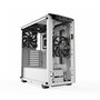 Be quiet! Pure Base 500DX Midi Torre PC ATX Blanco con Cristal Templado, Tira LED RGB Frontal, 3 Ventiladores 140mm
