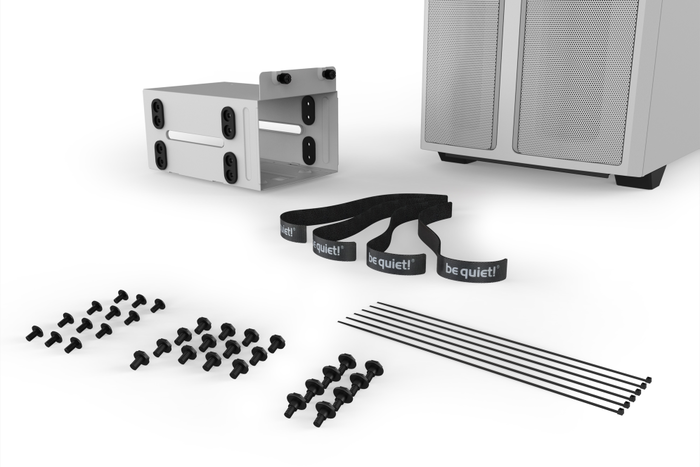 be quiet! Pure Base 500DX Midi Tower Blanco con Iluminación RGB y Panel de Vidrio Templado