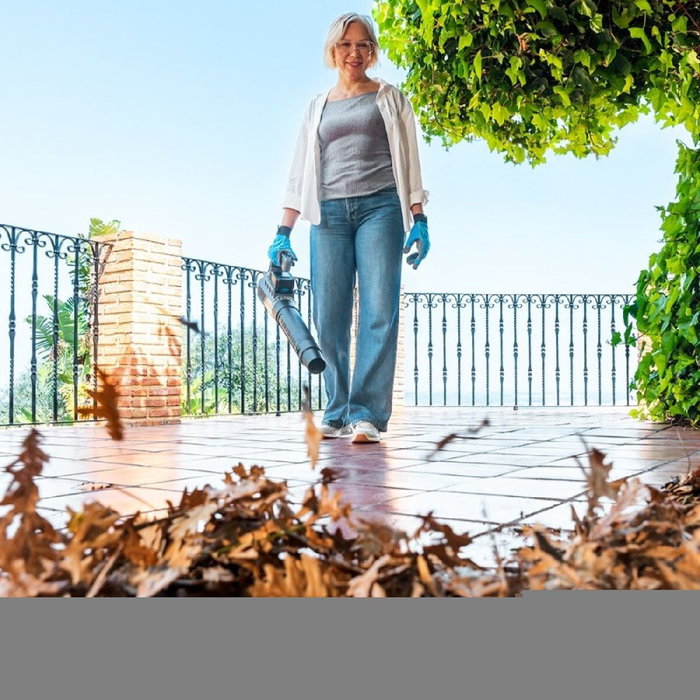 Cecotec Soplador AirForce 4000 Bazooka Turbo 600W 21V Brushless batería turbo gris