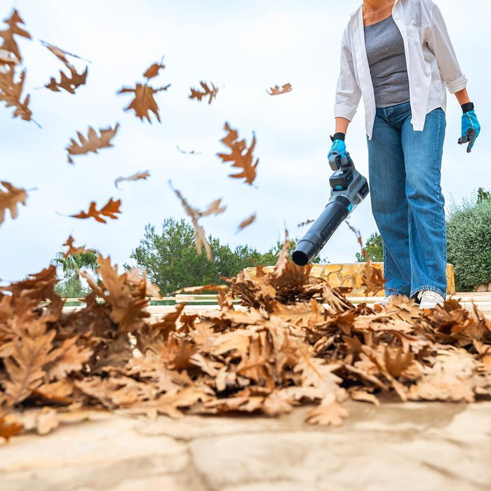 Cecotec Soplador AirForce 4000 Bazooka Turbo 600W 21V Brushless batería turbo gris