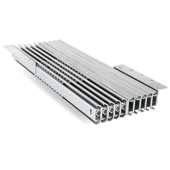 Pottker Guía Mesa Consola 10 Tramos Apertura 400-2888 Mm Altura 37 Mm D/I Pottker Guía Mesa Consola 10 Tramos Apertura 400-2888 Mm Altura 37 Mm D/I