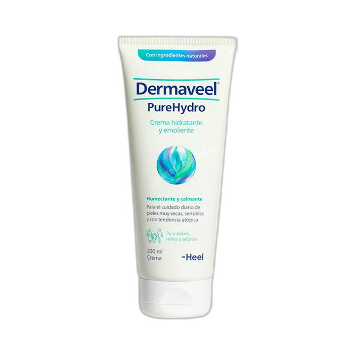 Heel Dermaveel Purehydro Crema Corporal Humectante y Calmante 200 ml para Pieles Muy Secas, Sensibles y Atópicas Heel Dermaveel Purehydro Crema Corporal Humectante y Calmante 200 ml para Pieles Muy Secas, Sensibles y Atópicas
