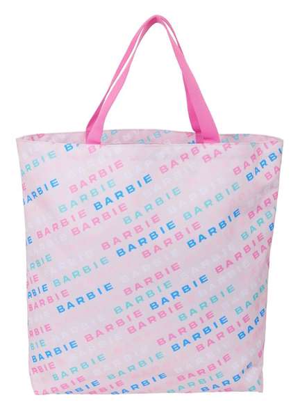 Bolso Mujer Barbie Logomania Rosa claro 50 x 45 x 10 cm Bolso Mujer Barbie Logomania Rosa claro 50 x 45 x 10 cm