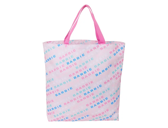 Safta Bolsa Shopping Bag Barbie Logomania 50x45x10 cm