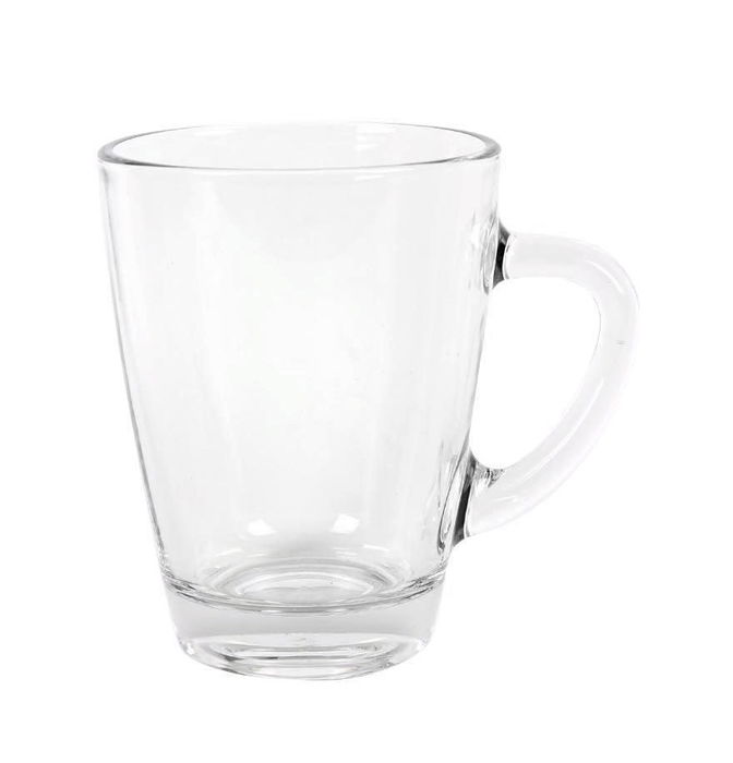 Lav Set 6 Vasos C/Asa 300 Cc Colección Vega (8 Cajas)