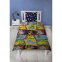 Pokemon Juego de cama reversible Starter y Poké-ball en microfibra con funda nórdica y almohada de 140 x 200 cm