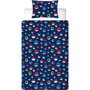 Pokemon Juego de cama reversible Starter y Poké-ball en microfibra con funda nórdica y almohada de 140 x 200 cm