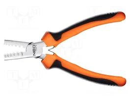 NEO TOOLS Crimpadora de 140mm para terminales de cable y aislados