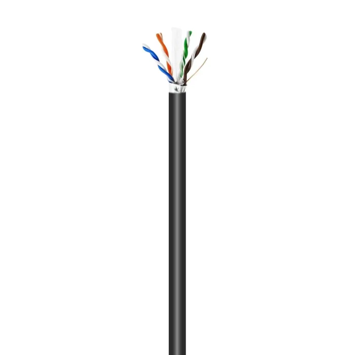 Aisens Bobina de Cable de Red Cat.6 FTP Exterior Impermeable 305m Negro