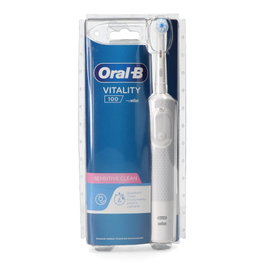 Oral B Vitality 100 Sensitive Clean Cepillo de Dientes Eléctrico Blanco