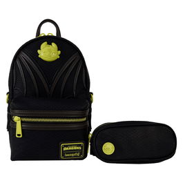 Loungefly Bandolera Como Entrenar a Tu Dragón 15,24x6,35x25,40cm