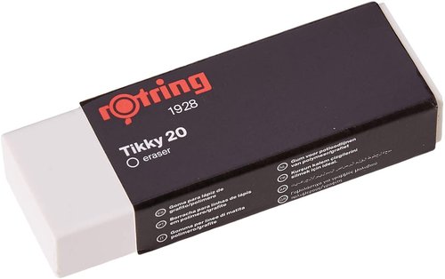 rOtring Goma Tikky 20 S0195831 Blanco