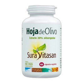 SURA VITASAN Hoja de Olivo 500 mg 60 cápsulas