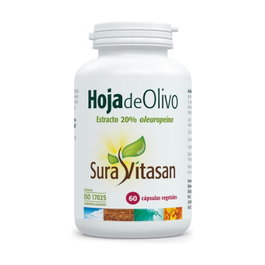 Sura Vitasan Hoja de Olivo 60 cápsulas vegetales