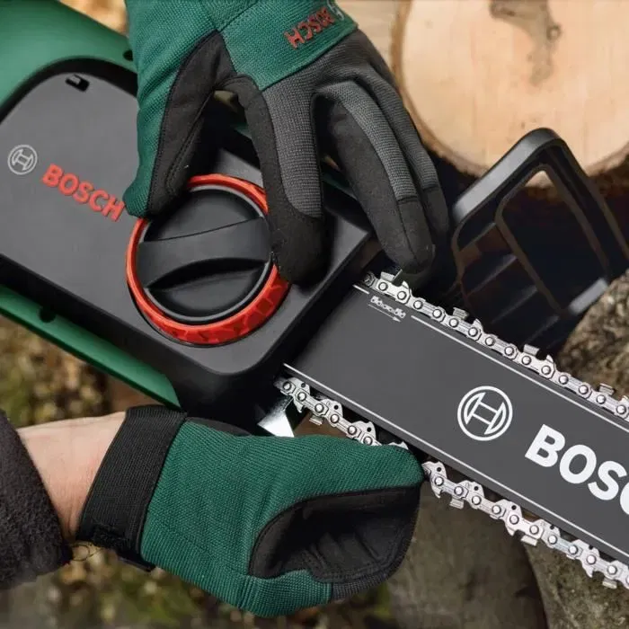 Bosch UniversalChain 35 Motosierra 1800 W con SDS, Cadena 12 m/s, Ligera y Ergonómica para Uso Cómodo