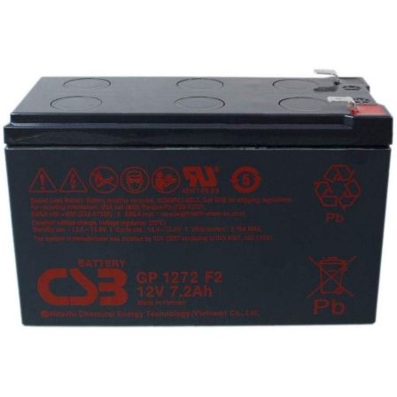 Batería CSB GP1272/ 12V/ 7.2Ah/ Compatible SAI Salicru Batería CSB GP1272/ 12V/ 7.2Ah/ Compatible SAI Salicru