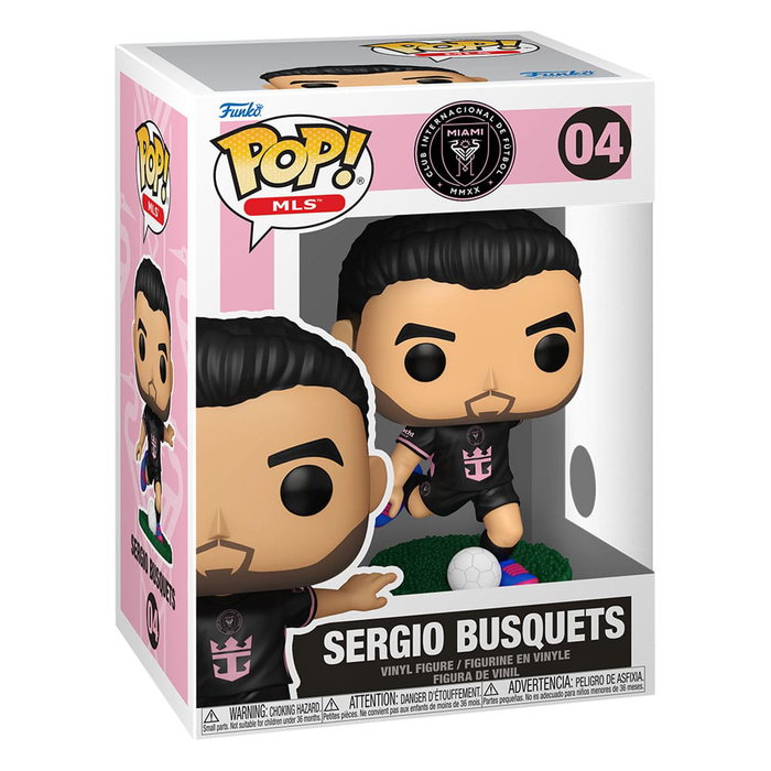 Funko MLS POP! Sports Sergio Busquets Inter Miami (away) Funko MLS POP! Sports Sergio Busquets Inter Miami (away)