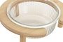 DKD Home Decor Pack de 2 Comederos de Borosilicato de 1L