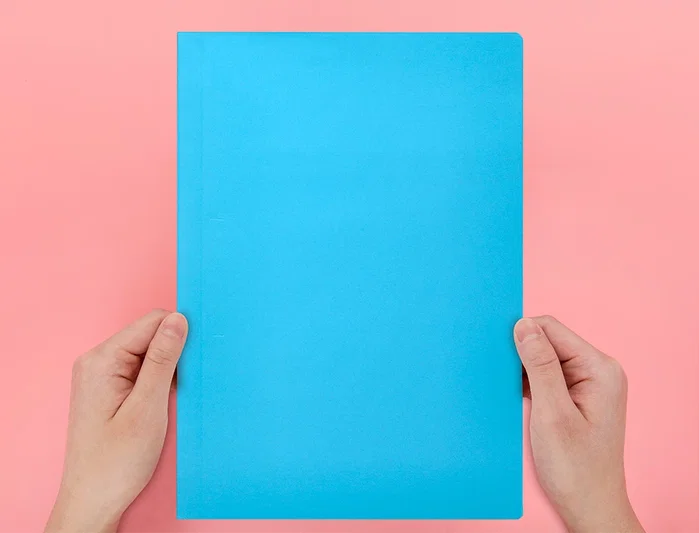 Liderpapel Subcarpeta DIN A4 Celeste Intenso 180g/m2