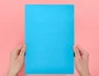 Liderpapel Subcarpeta DIN A4 Celeste Intenso 180g/m2