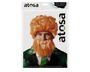 Peluca y Barba Pelirroja de Duende para Fiestas Temáticas y Disfraces
