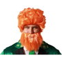 Atosa Peluca y Barba de Duende Pelirroja para Disfraces, San Patricio y Fiestas Temáticas