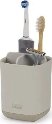 Joseph Joseph EasyStore Portacepillos de dientes Matt Ecru