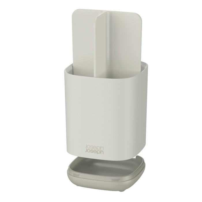 Joseph Joseph EasyStore Portacepillos de dientes Matt Ecru