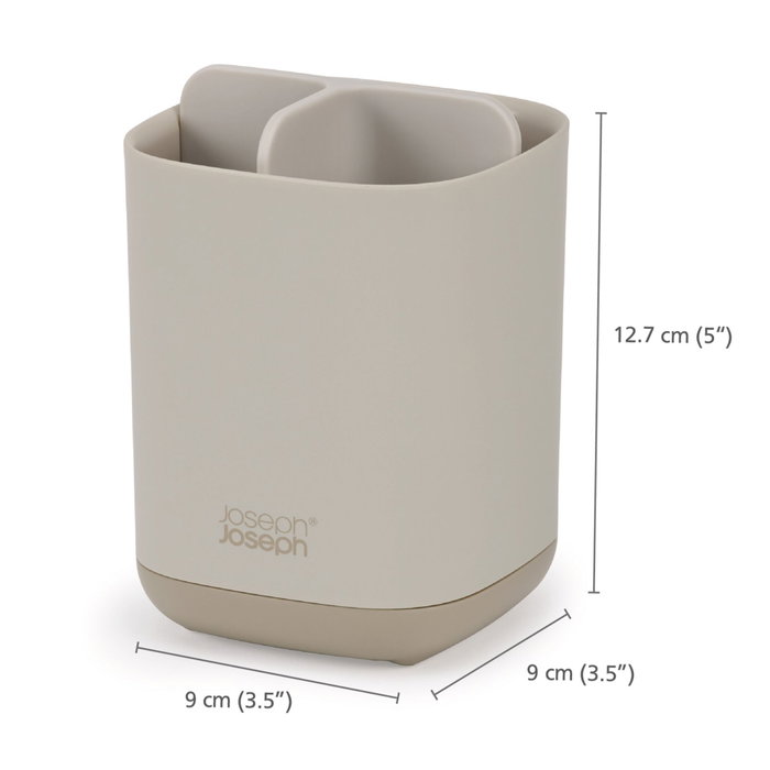Joseph Joseph EasyStore Portacepillos de dientes Matt Ecru