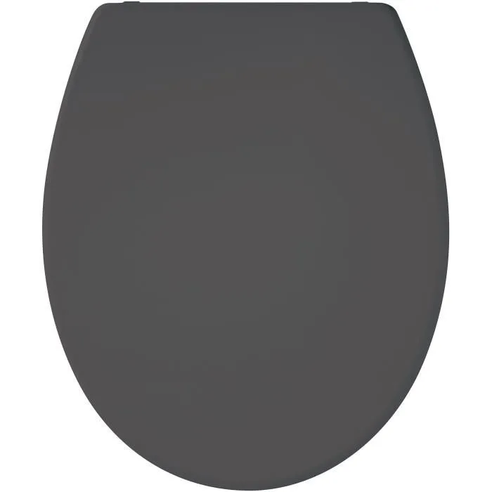 Tapa para Inodoro Gelco Gris oscuro Plateado Tapa para Inodoro Gelco Gris oscuro Plateado