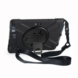 eSTUFF Funda AUSTIN Defender para Microsoft Surface Go 4/Go 3/Go 2/Go - Negra, sin protector de pantalla integrado