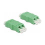 DeLOCK Acoplador LC Duplex hembra a LC Duplex hembra, 4 unidades