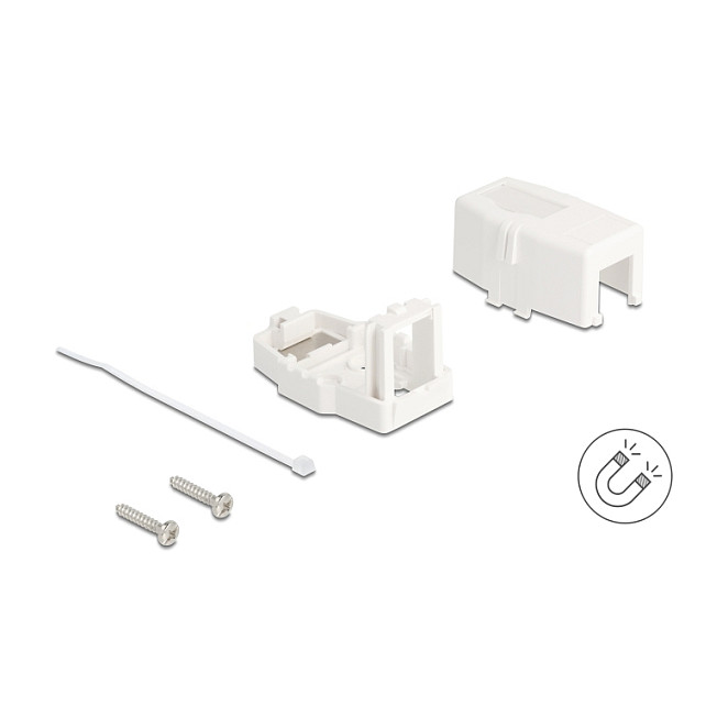 DeLOCK 85841 Soporte para instalación en carcasa blanco DeLOCK 85841 Soporte para instalación en carcasa blanco