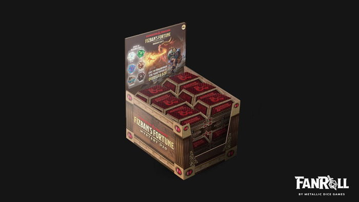 Dungeons & Dragons Blind Mystery Box Dados Fizban's Treasure d20 25 mm Dungeons & Dragons Blind Mystery Box Dados Fizban's Treasure d20 25 mm