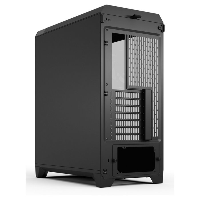 Fractal Design Meshify 3 Mid Tower Chasis Negro ATX/EATX/mATX/ITX con Panel Lateral Templado RGB Pro Ambience Black TG Light Tint, 3 Ventiladores 140mm