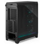 Fractal Design Meshify 3 Mid Tower Chasis Negro ATX/EATX/mATX/ITX con Panel Lateral Templado RGB Pro Ambience Black TG Light Tint, 3 Ventiladores 140mm