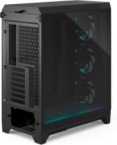 Fractal Design FD-C-MES3A-03 Caja MESHIFY 3 AMBIENCE PRO RGB BLACK TG LIGHT TINT Tinte de luz RGB negro TG, Ventana lateral, Media Torre, 22.9cm Ancho