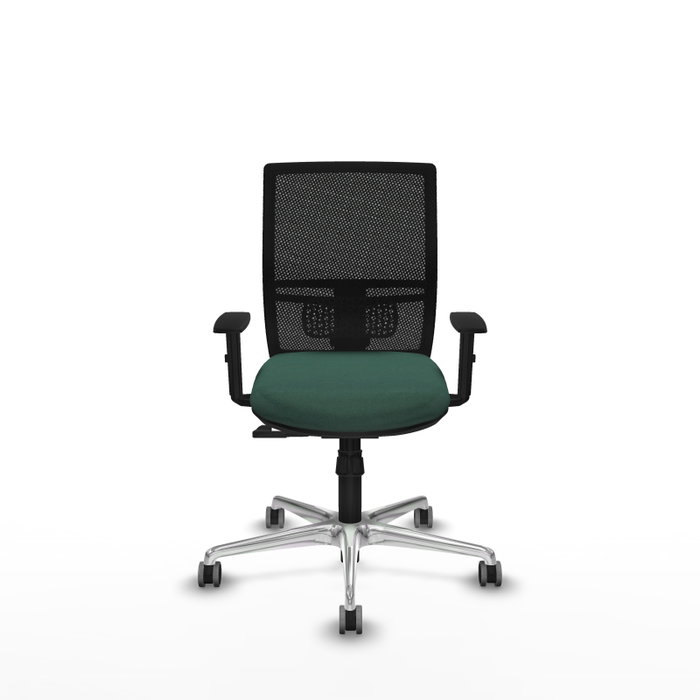PIQUERAS Y CRESPO Silla de oficina Yunquera con mecanismo Sincro, Verde botella y Negro PIQUERAS Y CRESPO Silla de oficina Yunquera con mecanismo Sincro, Verde botella y Negro