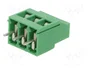 PHOENIX CONTACT MKDS3/3-5.08 Listón para impresión de alimentación 24A 400V 3 pines