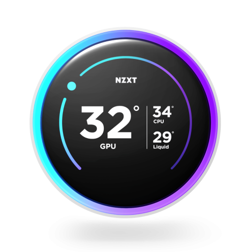 NZXT RL-KR36E-W2 Kraken Elite 360 RGB Sistema de Refrigeración Líquida Todo en Uno para Procesador, Blanco