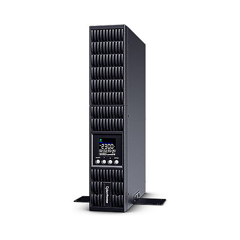 CyberPower OLS1000ERT2UA-B SAI Online Doble Conversión 1 kVA/900 W, Onda Sinusoidal Pura, Rack/Tower 2U, 8 Salidas, LCD