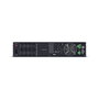 CyberPower OLS1000ERT2UA-B SAI Online Doble Conversión 1 kVA/900 W, Onda Sinusoidal Pura, Rack/Tower 2U, 8 Salidas, LCD